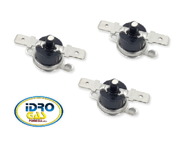 KIT 3 TERMOSTATI A RIARMO 140°C